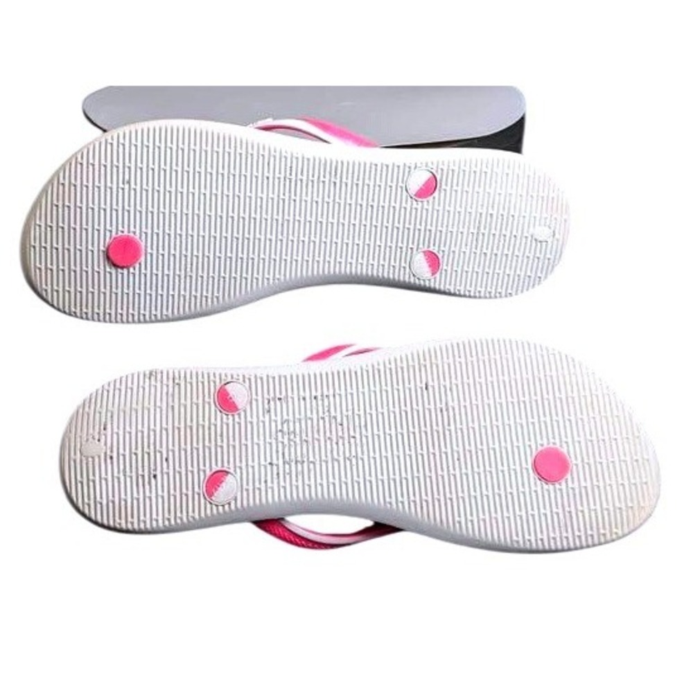 Havaianas Tradi 2.0 Flip Flops Pink Two-Tone Sandal~Women's 13/14- Men 11/12 - Picture 5 of 9